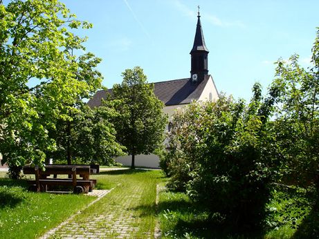 Kirchplatz in Wolfsbach