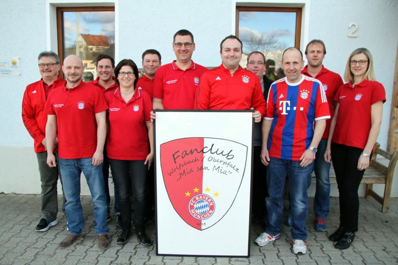 Vorstandschaft FC Bayern Fanclub