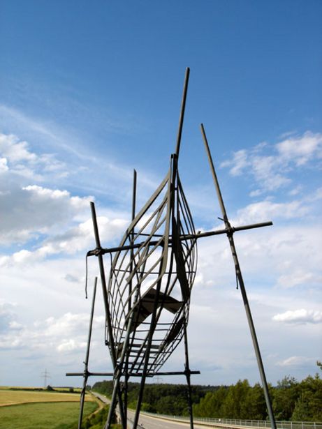 Salzschiff-Skulptur Salzschiff-Skulptur